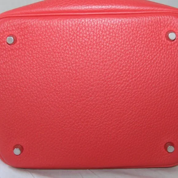 HERMES PICOTIN LOCK MM CLEMENCE PALLADIUM HW RETAIL $3,325 + tax-100% AUTHENTIC - Picture 5 of 16